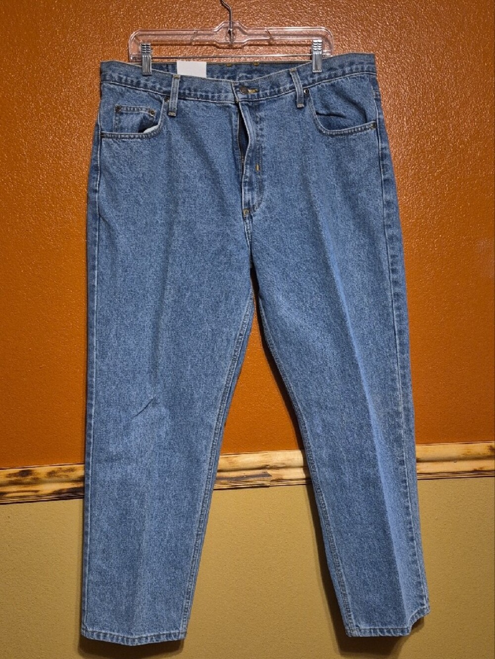Member's Mark Men's Relaxed Fit Light Wash Blue Jeans - Picture 5 of 10